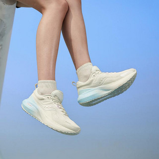 saucony 索康尼 澎湃2代女款日常百搭舒适缓震减震专业跑步运动慢跑跑步鞋