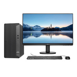 HP 惠普 EliteTower 680G9TWR商用办公台式电脑(i5-12500/16G/512G+1T/2G独显/DVD-RW)+23.8吋 性能强劲 定制