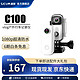 SJCAM C100运动相机 拇指相机4k防抖360穿戴摩托车自行车头盔行车记录仪vlog头戴摄像头 C100