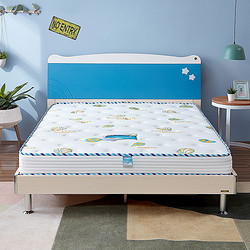 QuanU 全友 家居儿童床垫卧室席梦思1.2米单人床垫1.5m家用弹簧硬床垫子