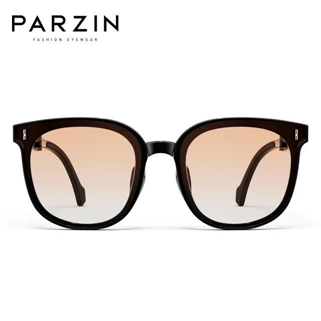 帕森（PARZIN）可折叠偏光太阳镜 范丞丞同款男女通用轻盈便携驾驶墨镜男 91690