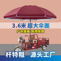 太阳伞大型户外摆摊大伞遮阳防晒摆地摊商用家用做生意圆伞大雨伞