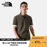 北面 TheNorthFace北面短袖Polo男透气户外春季新款|8AV3