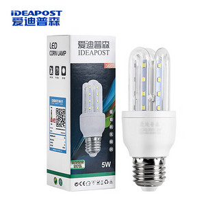 IDEAPOST 爱迪普森 AD-BLG-220-5W led灯泡玉米灯泡U型节能灯管 E27螺口灯泡