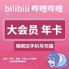 bilibili 哔哩哔哩 大会员B站年卡