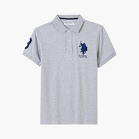 U.S. POLO ASSN. 春夏男士翻领舒适短袖大众休闲纯棉亲肤POLO衫