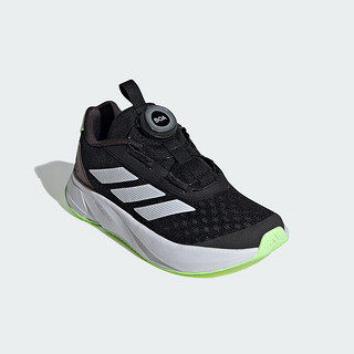 阿迪达斯（adidas）童鞋夏季男童运动鞋BOA款DURAMO网面透气小大童儿童鞋子IF5984黑 36.5码/4uk/适合脚长22.5cm