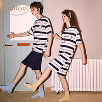GUKOO 果壳 睡衣夏季史努比系列居服套装可外穿睡裙 M