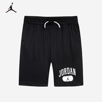 耐克 NIKE JORDAN儿童童装短裤JD2422013GS-001 正黑色 110/50(4)