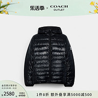 COACH 蔻驰 奥莱男士可压缩轻薄羽绒服冬季外套