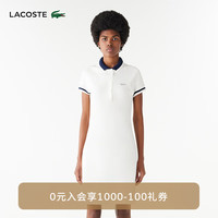 法国拉科斯特 LACOSTE女士24春季连衣裙EF7284 EV0/白色 34 /155