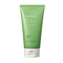 innisfree 悦诗风吟 绿茶精萃保湿洁面乳 150ml（买2赠 50ml*2火山泥洁面乳）