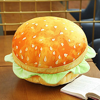 Ghiaccio 吉娅乔 搞怪汉堡包靠枕面包抱枕靠垫沙发坐垫折叠玩偶生日礼物
