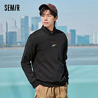 Semir 森马 卫衣O款 黑色90001