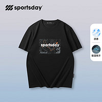 SPORTSDAY 海澜之家短袖T恤男24夏季SPORTSDAY马术运动户外短袖男