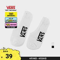 VANS 范斯 官方 男子短袜船袜袜子经典Logo低帮袜