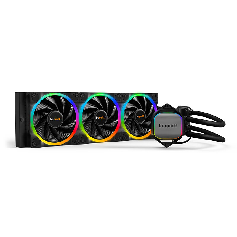 德商德静界 be quiet!BE QUIET LISTAN GMBH PURE LOOP 2 FX 360mm ARGB 一体式水冷散热器 黑色
