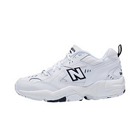 new balance NB官方正品女小白鞋复古潮流低帮运动休闲老爹鞋WX608WT