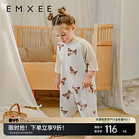 EMXEE 嫚熙 婴儿睡袋 四季通用纯棉