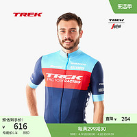 TREK 崔克 公路越野队车迷版Santini男式轻质速干透气短袖骑行服