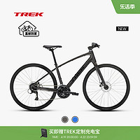 TREK 崔克 FX 1碟刹内走线轻量休闲多功能通勤自行车