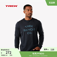 TREK 崔克 Bicycle亲肤柔软休闲时尚半修身长袖T恤