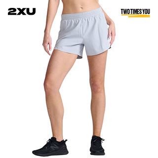 2XU Aero系列运动短裤女高腰显瘦带口袋跑步健身训练跳操裤子速干