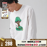 Vision Street Wear VISION官方  美式经典历史复刻图案印花重磅宽松长袖T恤男女春夏