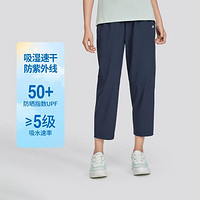 SKECHERS 斯凯奇 24年女士中裤梭织七分裤运动裤女式休闲裤春夏季