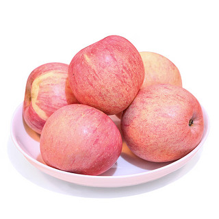 洛川红富士苹果 6枚 小果
