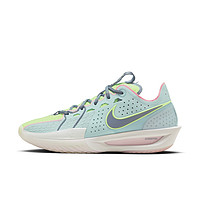 NIKE 耐克 Air Zoom G.t.cut 3 Ep 中性篮球鞋 DV2918-401 冰川蓝/灰石板蓝/微黄绿/山峰白/中柔粉 38.5