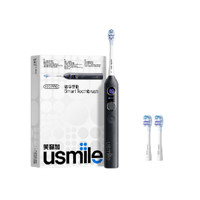 usmile 笑容加 电动牙刷 成人声波震动电动牙刷 Y20PRO曜黑色