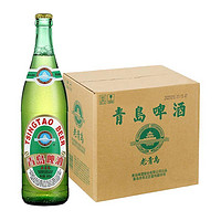 TSINGTAO 青岛啤酒 老青岛啤酒 640ml*12瓶