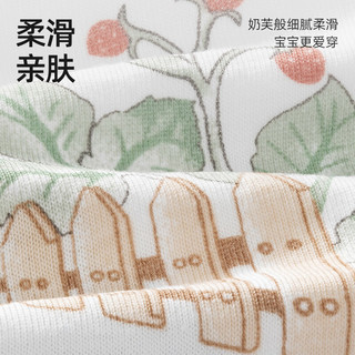 贝肽斯婴儿短袖包屁衣夏季薄款新生宝宝衣服纯棉a类三角哈衣爬服 宇航员巡航【无骨工艺，吸湿排汗】 52cm
