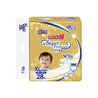大王 GOO.N光羽系列婴儿纸尿裤 XL28（12-17kg）
