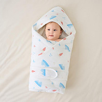 Tongtai 童泰 0-3个月初生婴儿抱被秋冬季男女宝宝包被新生儿抱毯产房用品