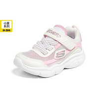 SKECHERS 斯凯奇 女小童|网面透气软底轻质小童鞋魔术贴女童鞋运动鞋跑步鞋夏季