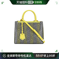 FENDI 芬迪 香港直发FENDI芬迪女士牛皮徽标手提包简约时尚潮流8BH253V9XF