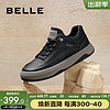 BeLLE 百丽 舒适厚底工装鞋男2023新款时尚潮搭休闲鞋低帮板鞋A1251DM3 黑色-单里 43