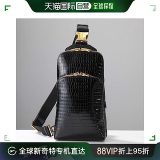 TOM FORD 日本直邮TOM FORD 汤姆 福特 挎包 H0420 LCL239G 男士压纹漆皮斜