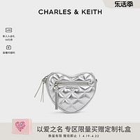 CHARLES & KEITH CHARLES&KEITH;新品CK2-80151353菱格爱心单肩斜挎包