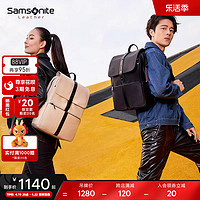 Samsonite 新秀丽 双肩包2024年新款男女背包时尚旅行电脑包TM7