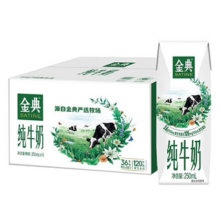 纯牛奶250ml*16盒