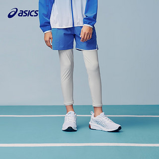 asics/亚瑟士童装2024年夏季运动裤男童假两件裤子 8851亚瑟士蓝 110cm