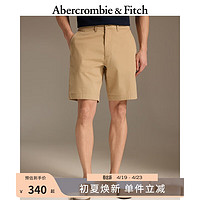 ABERCROMBIE & FITCH男装 24春夏舒适休闲百搭短裤 358451-1 卡其色 29W (175/74A)