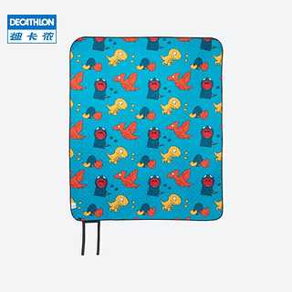 DECATHLON 迪卡侬 户外运动140 X 170厘米野餐垫 QUECHUA 蓝色 4272542 均码