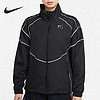 NIKE 耐克 官方NIKE SWOOSH FLY 女子篮球夹克新款CZ6603（L、084烟灰/黑/微黄绿/(黑)）