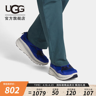 UGG 春季男士舒适厚底圆头拉链款轻便运动时尚休闲鞋 1152959 NKY  夜空蓝色/星空蓝色 43 NKY | 夜空蓝色/星空蓝色