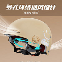 新日 SUNRA 3C国标 电动车头盔半盔 灰色+高清短镜