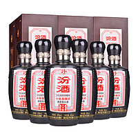 汾酒 小批量酿造 十万票 清香型白酒 450mL*6瓶  整箱装